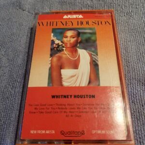 Vintage Whitney Houston Whitney Houston cassette tape